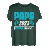 Herren Papa Loading 2023 | Werdender Papa Vater Ankündigung Baby T-Shirt