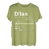 DILAN Nutrition Lustige Geschenkidee zum Geburtstag T-Shirt
