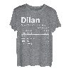 DILAN Nutrition Lustige Geschenkidee zum Geburtstag T-Shirt