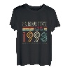 Vintage 25 Jahre alt Februar 1998 Retro 25. Geburtstag Dekoration T-Shirt