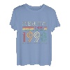 Vintage 25 Jahre alt Februar 1998 Retro 25. Geburtstag Dekoration T-Shirt