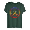 Fahrrad Tour Radsport Geschenk für Radfahrer Sonnenuntergang T-Shirt