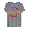 Fahrrad Tour Radsport Geschenk für Radfahrer Sonnenuntergang T-Shirt