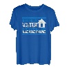 Herren Bauherr Vater Spruch Richtfest Hausbau T-Shirt