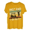 Herren Golfer Papa Best Dad by Par Golfspieler Golf T-Shirt