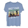 Herren Golfer Papa Best Dad by Par Golfspieler Golf T-Shirt
