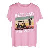 Herren Golfer Papa Best Dad by Par Golfspieler Golf T-Shirt
