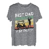 Herren Golfer Papa Best Dad by Par Golfspieler Golf T-Shirt