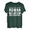 Roman Name Lustiger Spruch Shirt Vorname Geschenk