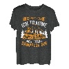 Ich schnarche nicht ich träume Dampflok bin Bahn Lokomotive T-Shirt