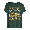 Ich schnarche nicht ich träume Dampflok bin Bahn Lokomotive T-Shirt