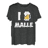 I Love Malle TShirt Lustiges Spruch Shirt Spaßgeschenk Idee