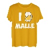 I Love Malle TShirt Lustiges Spruch Shirt Spaßgeschenk Idee