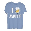 I Love Malle TShirt Lustiges Spruch Shirt Spaßgeschenk Idee