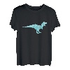 Cool geometrischer Tyrannosaurus Rex T-Rex Dinosaurier Dino T-Shirt