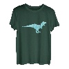 Cool geometrischer Tyrannosaurus Rex T-Rex Dinosaurier Dino T-Shirt