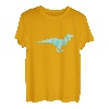 Cool geometrischer Tyrannosaurus Rex T-Rex Dinosaurier Dino T-Shirt