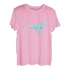 Cool geometrischer Tyrannosaurus Rex T-Rex Dinosaurier Dino T-Shirt