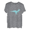 Cool geometrischer Tyrannosaurus Rex T-Rex Dinosaurier Dino T-Shirt