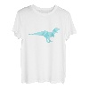 Cool geometrischer Tyrannosaurus Rex T-Rex Dinosaurier Dino T-Shirt