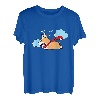Welsh Corgi Hund Welpe Superheld Hundeliebhaber Geschenk T-Shirt