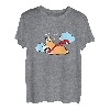 Welsh Corgi Hund Welpe Superheld Hundeliebhaber Geschenk T-Shirt
