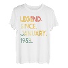 70 Jahre alte Legende seit Januar 1953 70. Geburtstag T-Shirt