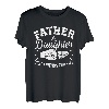 Vater und Tochter Freunde fürs Leben Spruch Fäuste T-Shirt