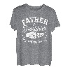 Vater und Tochter Freunde fürs Leben Spruch Fäuste T-Shirt