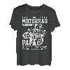 Herren Supercross Papa Spruch Enduro Motorrad Motocross Vater T-Shirt