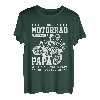 Herren Supercross Papa Spruch Enduro Motorrad Motocross Vater T-Shirt