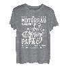 Herren Supercross Papa Spruch Enduro Motorrad Motocross Vater T-Shirt