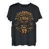 Legenden Wurden Im 1966 Geboren Geschenk 57 Geburtstag Mann T-Shirt