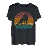Retro-Fuchs für Männer, Frauen, Kinder, lustiges Tier, Vintage T-Shirt