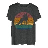 Retro-Fuchs für Männer, Frauen, Kinder, lustiges Tier, Vintage T-Shirt