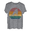 Retro-Fuchs für Männer, Frauen, Kinder, lustiges Tier, Vintage T-Shirt