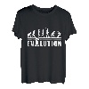 Evolution Schachspieler Schachfiguren Schach Schachspieler T-Shirt