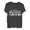 Evolution Schachspieler Schachfiguren Schach Schachspieler T-Shirt