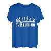 Evolution Schachspieler Schachfiguren Schach Schachspieler T-Shirt