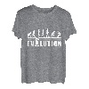 Evolution Schachspieler Schachfiguren Schach Schachspieler T-Shirt