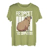Capybara Nagetier Säugetiere Wasserschwein Meerschweinchen T-Shirt