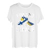 Finland steht mit Ukraine Ukrainische Flaggen-T-Shirts T-Shirt