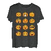 Halloween Kürbisse Emotionen Jungen Mädchen Kinder Niedlich Halloween T-Shirt