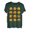 Halloween Kürbisse Emotionen Jungen Mädchen Kinder Niedlich Halloween T-Shirt