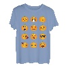 Halloween Kürbisse Emotionen Jungen Mädchen Kinder Niedlich Halloween T-Shirt