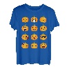Halloween Kürbisse Emotionen Jungen Mädchen Kinder Niedlich Halloween T-Shirt