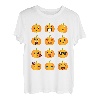 Halloween Kürbisse Emotionen Jungen Mädchen Kinder Niedlich Halloween T-Shirt