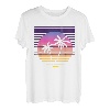 Retro Beach Island Rave Techno-Musik Vintage EDM Synthwave T-Shirt