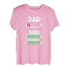 Papa Vater Sohn Tochter Zwillinge Twins Geburt Geschenk T-Shirt