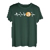 Herzschlag BTC Bitcoin EKG Puls Krypto Kryptowährung T-Shirt